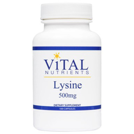 Vital Nutrients Lysine 100vc