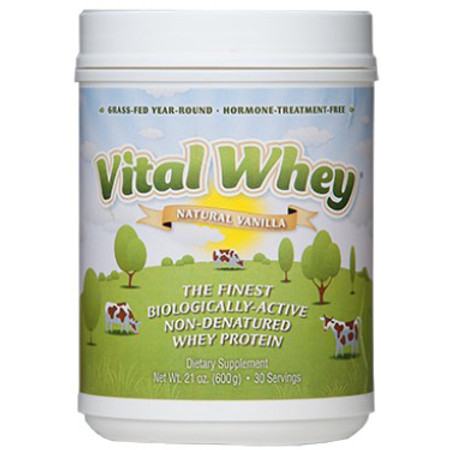 Well Wisdom Proteins Vital Whey Natural Vanilla Flavor 600 Grams