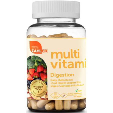 Advanced Nutrition by Zahler Multi Vitamin Digestion 60c