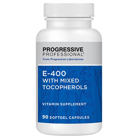 Progressive Labs E-400 with Mixed Tocopherols 90 softgel capsules