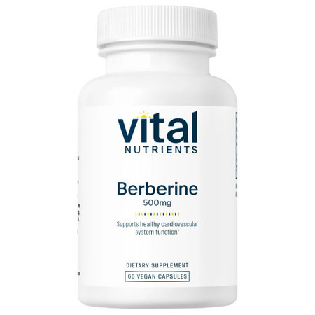 Vital Nutrients Berberine 500mg 60vc
