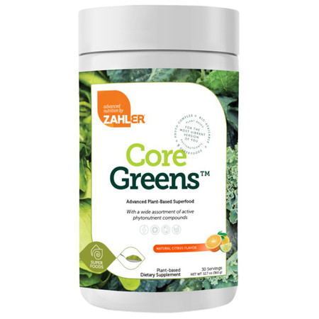 Advanced Nutrition by Zahler Core Greens 30 servings Citrus Flavor