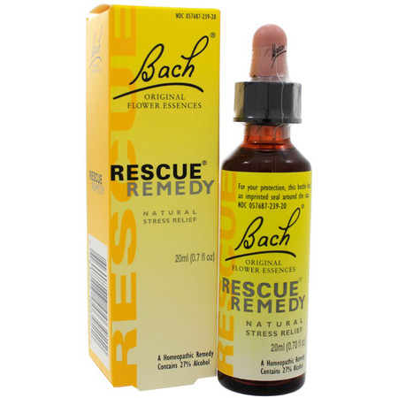 Bach Flower Remedies Rescue Remedy 20ml front label