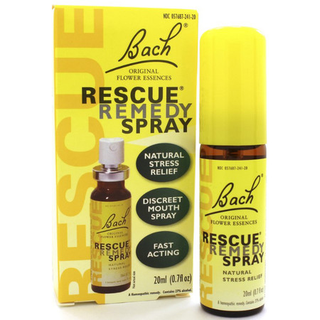 Bach Flower Remedies Rescue Remedy Spray 20ml front label