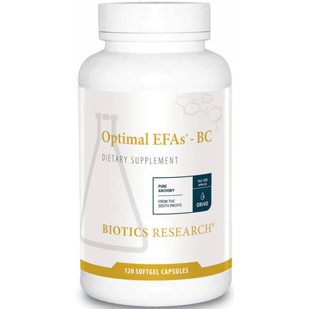 Biotics Optimal EFAs - BC front label