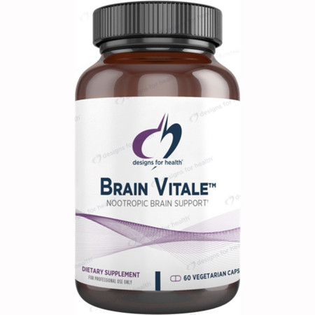 Brain Vitale 60 veg caps front label