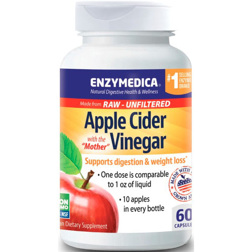 Enzymedica Apple Cider Vinegar 60c