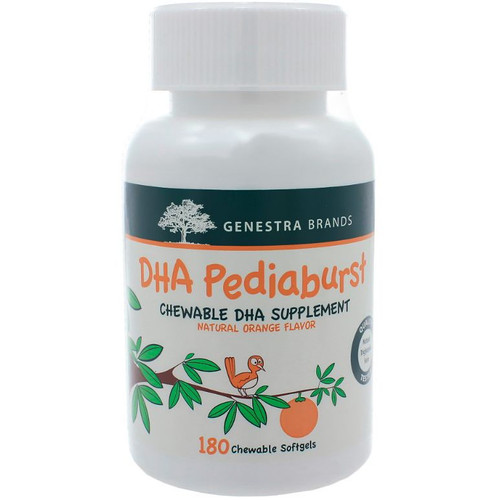 Genestra DHA Pediaburst (orange flavor Chewable) 180sg