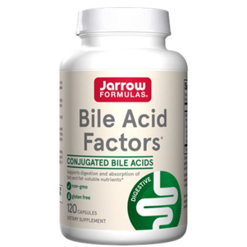 Jarrow Formulas Bile Acid Factors front label