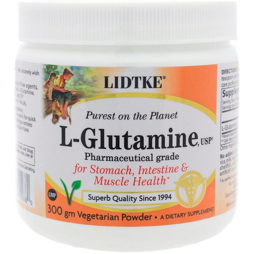 Lidtke Technologies L-Glutamine powder 300 grams