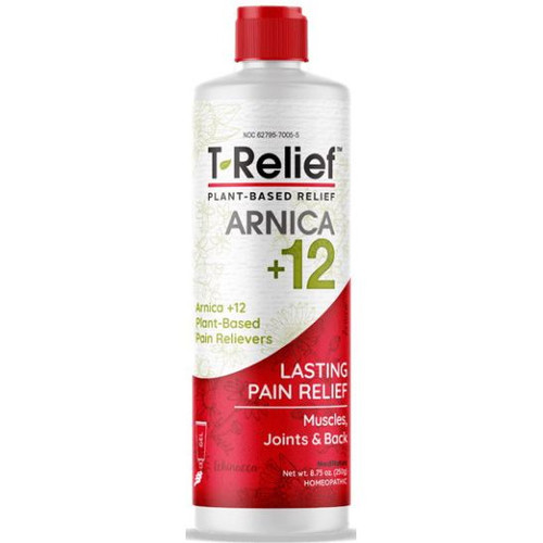 MediNatura T-Relief Pain Gel 8.75oz (250g) front label