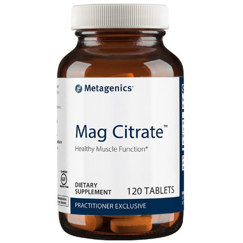Metagenics Mag Citrate 120t