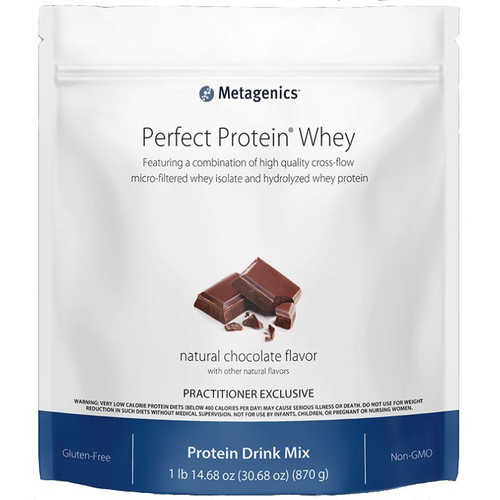Metagenics Perfect Protein Whey Chocolate 1lb (870g) 30 servings