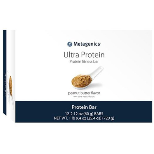 Metagenics Ultra Protein Bar Peanut Butter 12 Bars
