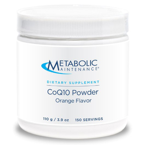 Metabolic Maintenance CoQ10 Powder Orange Flavor 110g