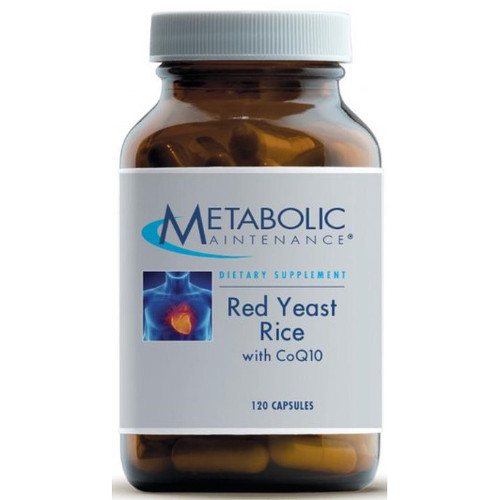 Metabolic Maintenance Red Yeast Rice w/Coq10 120c