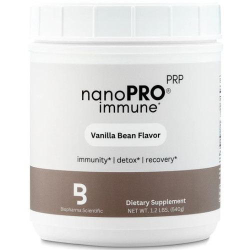 Biopharma Scientific NanoPro-PRP Immune (vanilla) front label