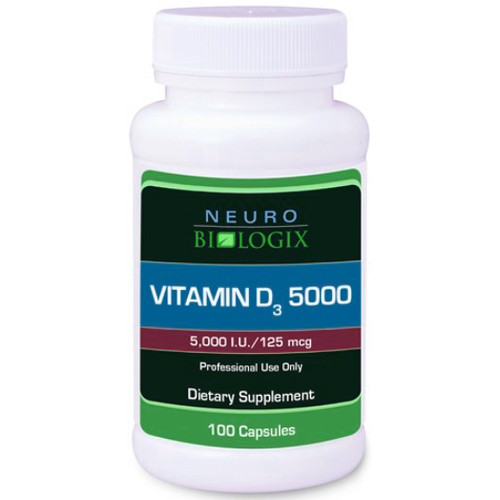 Neurobiologix Vitamin D3 5000 100c