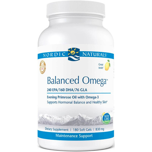 Nordic Naturals Balanced Omega Lemon 180sg