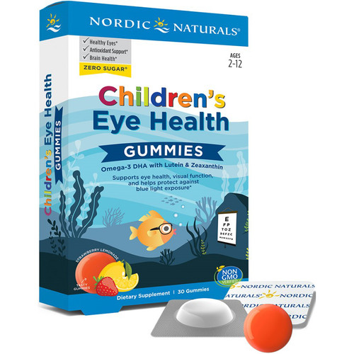 Nordic Naturals Children's Eye Health Gummies Lemonade flavor 30 pieces