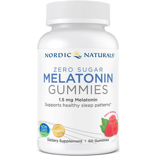 Nordic Naturals Melatonin Zero Sugar Gummies 60 gummies