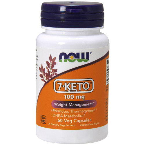 Now Foods 7-KETO 100 mg 60 softgels