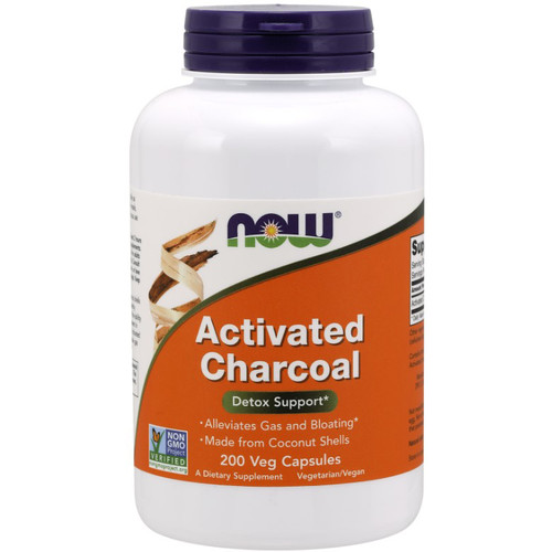 Now Foods Activated Charcoal 200vc