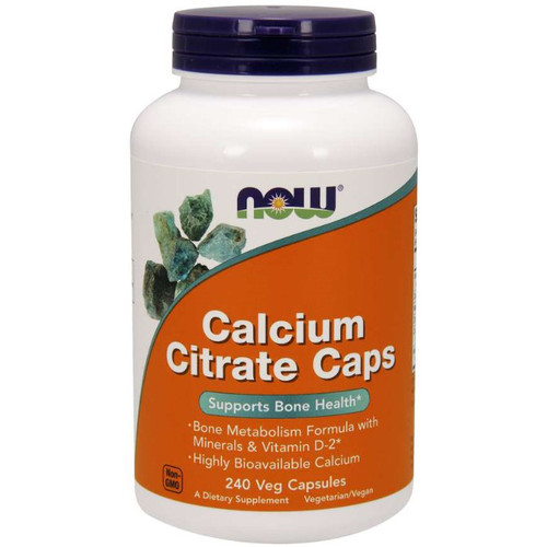 Now Foods Calcium Citrate Caps 240vc