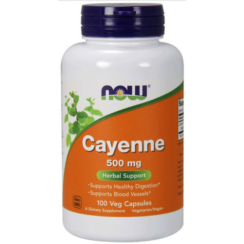 Now Foods Cayenne 500mg 100vc