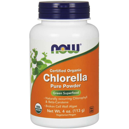 Now Foods Chlorella Pure Powder organic 4 oz.