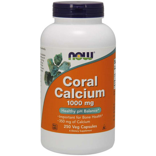 Now Foods Coral Calcium 1000mg 250vc