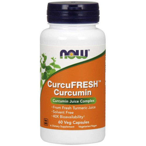 Now Foods CurcuFRESH Curcumin 60vc