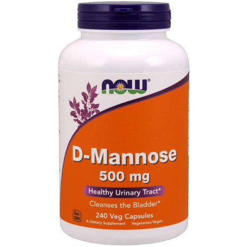 Now Foods D-Mannose 500mg 240vc