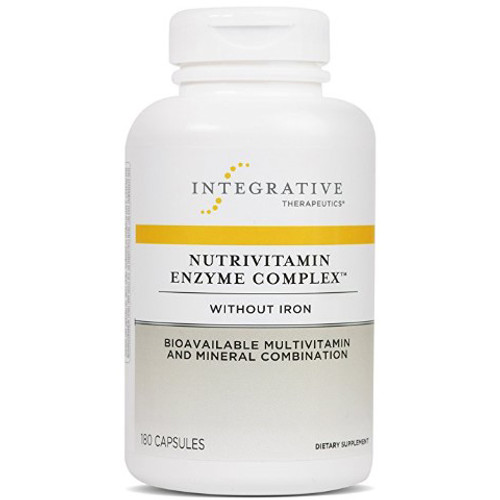 Integrative Therapeutics NutriVitamin Enzyme Complex without Iron 180c