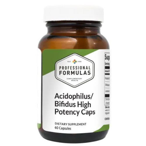 Professional Formulas Acidophilus Bifidus High Potency 60c