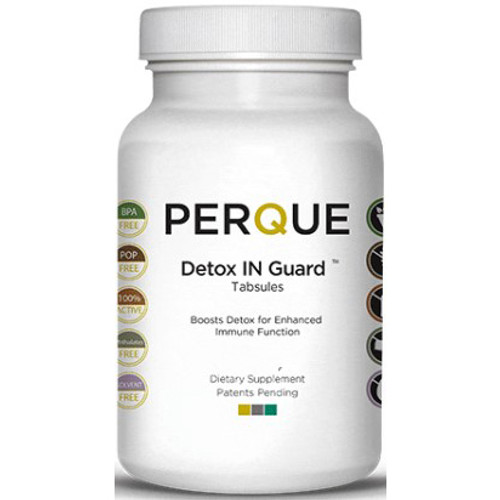 Perque Detox IN Guard 180T front label