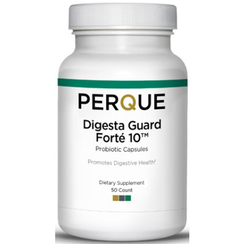 Perque Digesta Guard Forte 10 50c front label