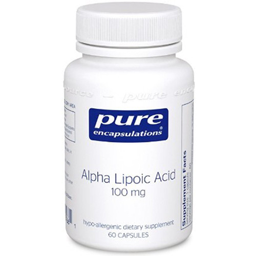 Pure Encapsulations Alpha Lipoic Acid 100mg 60c