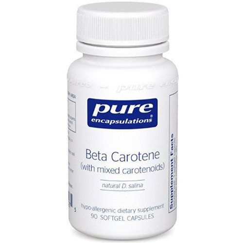 Pure Encapsulations Beta Carotene (w/mixed carotenoids) 90sg
