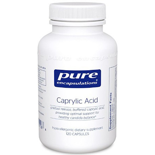 Pure Encapsulations Caprylic Acid 120c