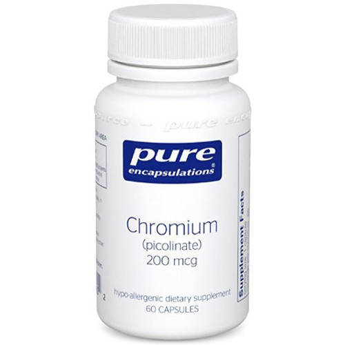 Pure Encapsulations Chromium Picolinate 200 mcg 60c