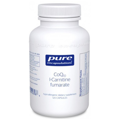 Pure Encapsulations CoQ10 l-Carnitine Fumarate 120