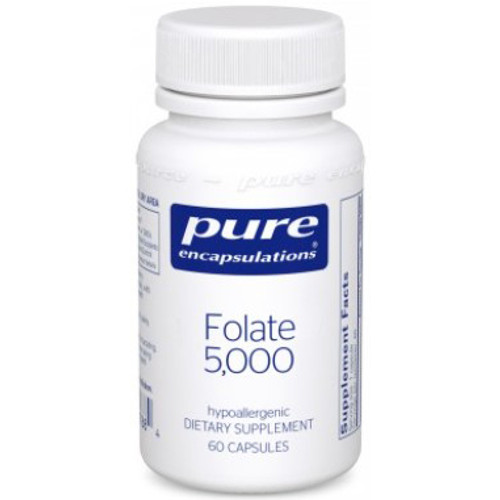 Pure Encapsulations Folate 5,000 60C