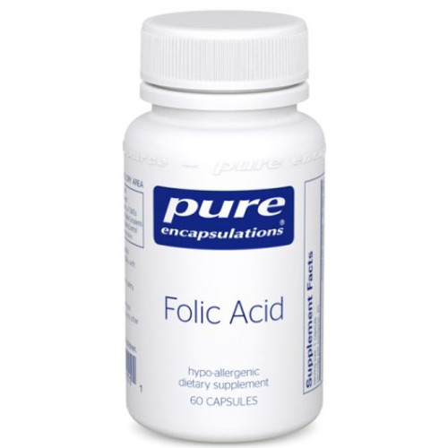 Pure Encapsulations Folic Acid 60c