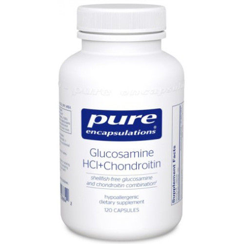 Pure Encapsulations Glucosamine HCl Chondroitin 120c