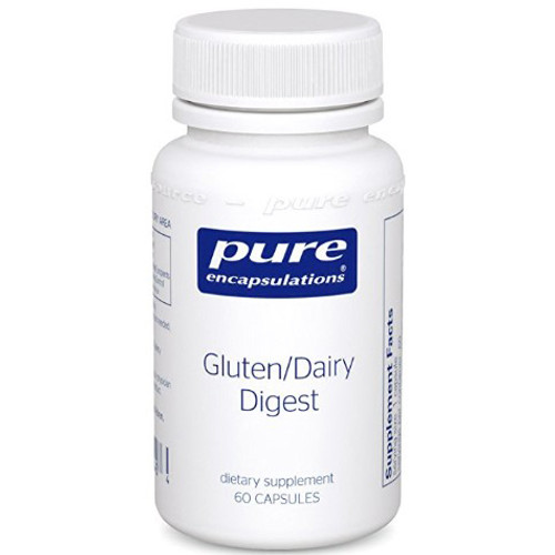 Pure Encapsulations Gluten/Dairy Digest 60c