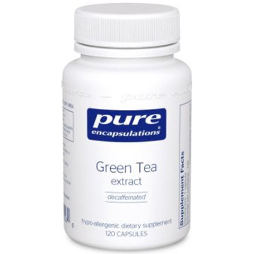 Pure Encapsulations Green Tea Extract 120c (decaffeinated)