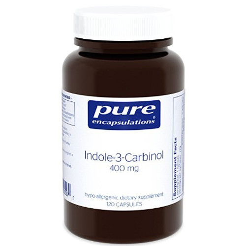 Pure Encapsulations Indole-3-Carbinol 400mg 120c