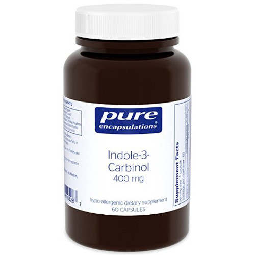 Pure Encapsulations Indole-3-Carbinol 400mg 60c