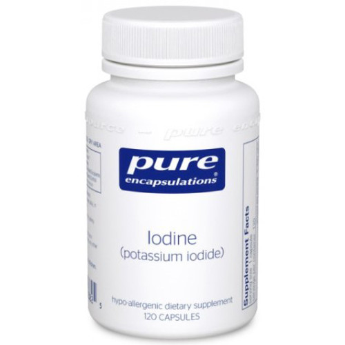 Pure Encapsulations Iodine-potassium iodide 120c